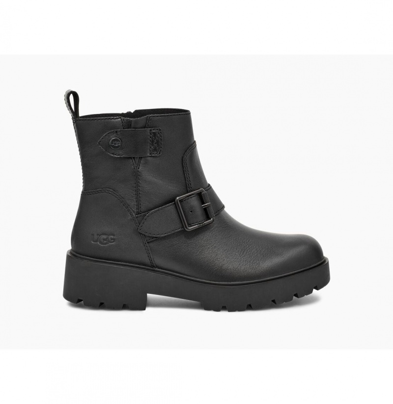 UGG Saoirse Kozene Clenkove Topanky Damske Čierne | SK-491QLFPVK