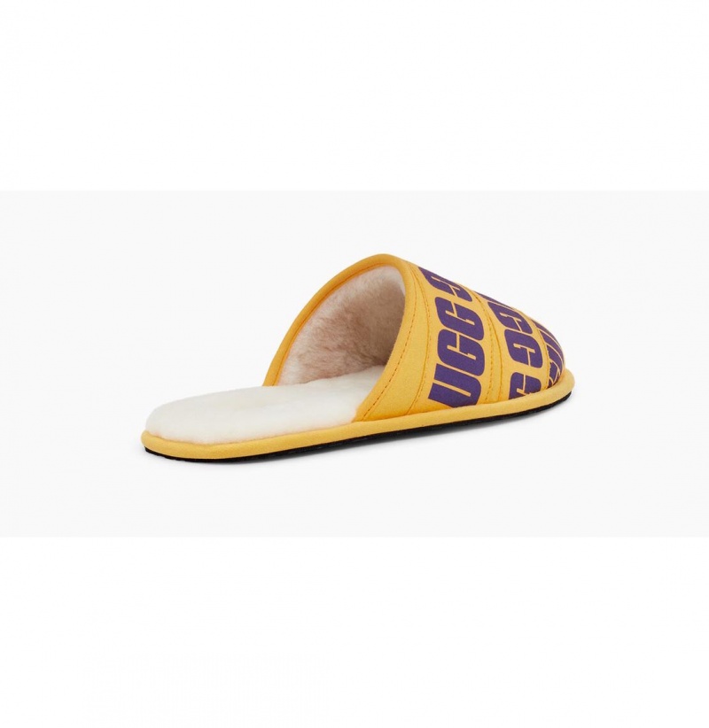 UGG Scuff Grafika Band Papuce Panske Nachový Žlté | SK-275UHOFAY