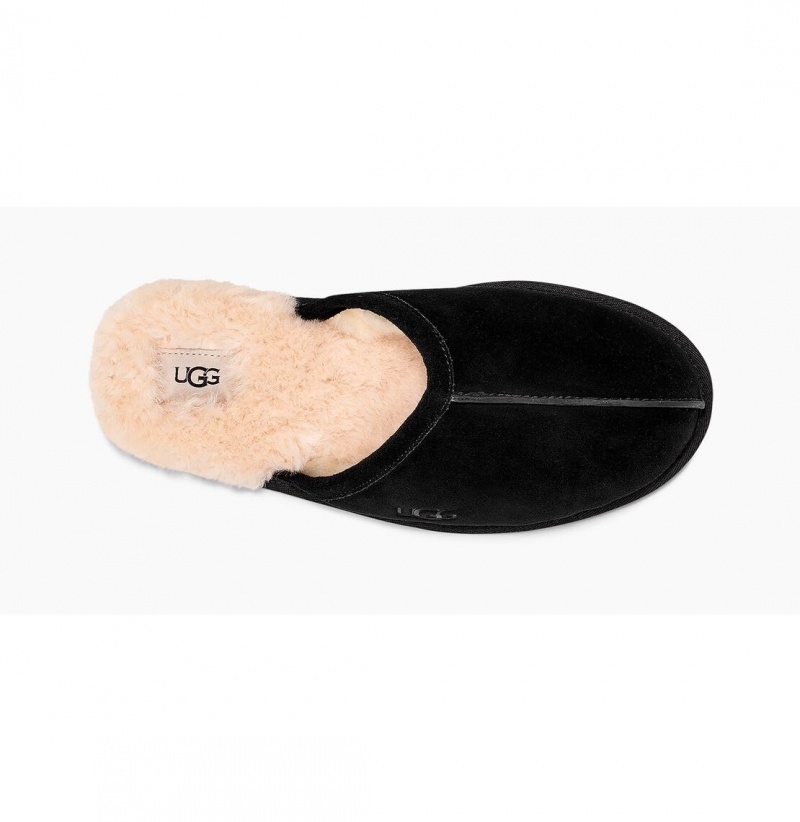 UGG Scuff Papuce Panske Čierne | SK-937EWFMPS