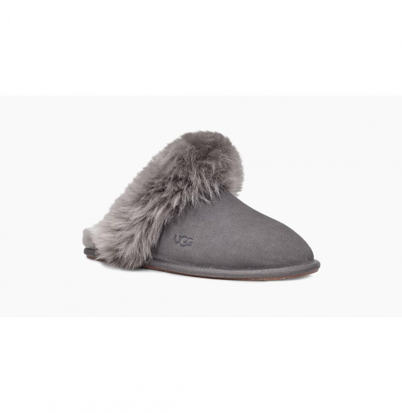 UGG Scuff Sis Papuce Damske Tmavo Siva | SK-358PZQLWA