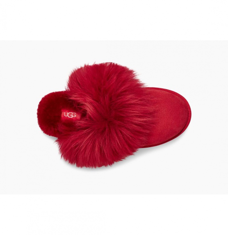 UGG Scuff Sis Papuce Damske Červené | SK-365PUSVHA