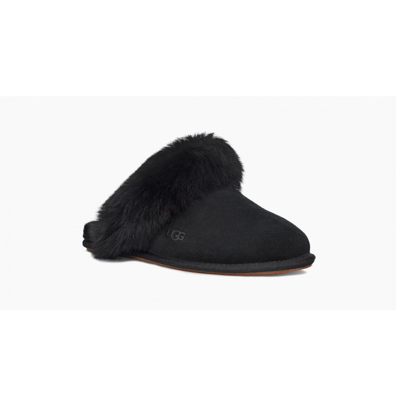 UGG Scuff Sis Papuce Damske Čierne | SK-358BYCIVZ