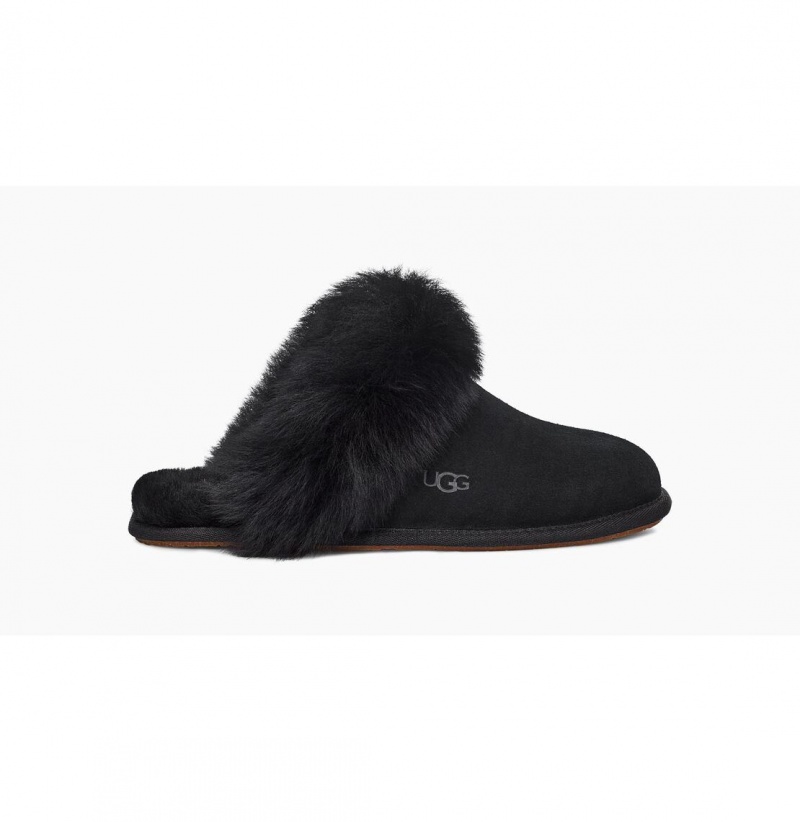 UGG Scuff Sis Papuce Damske Čierne | SK-358BYCIVZ