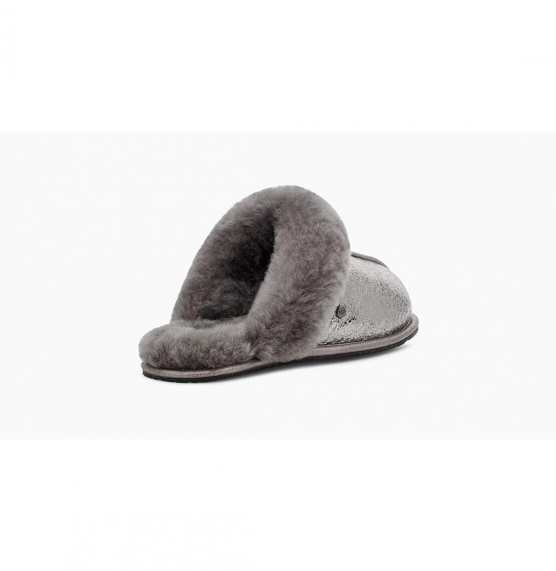 UGG Scuffette II Metallic Sparkle Papuce Damske Siva | SK-730CLDQYZ