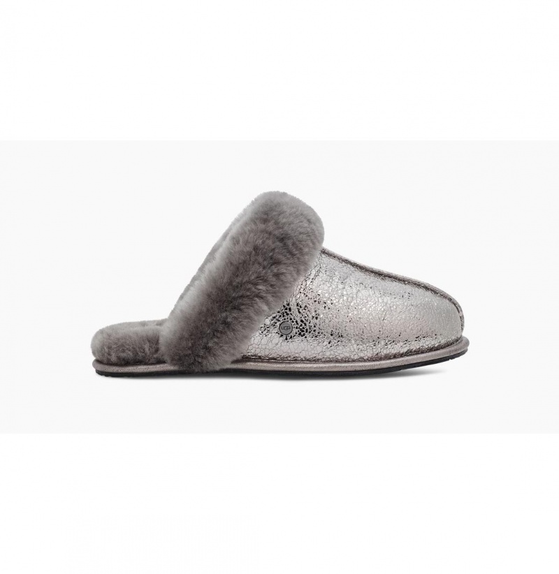 UGG Scuffette II Metallic Sparkle Papuce Damske Siva | SK-730CLDQYZ