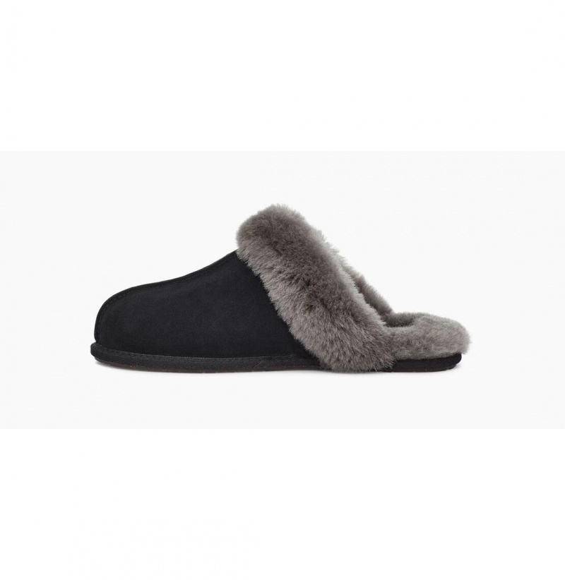 UGG Scuffette II Papuce Damske Čierne Siva | SK-254KLQGXI