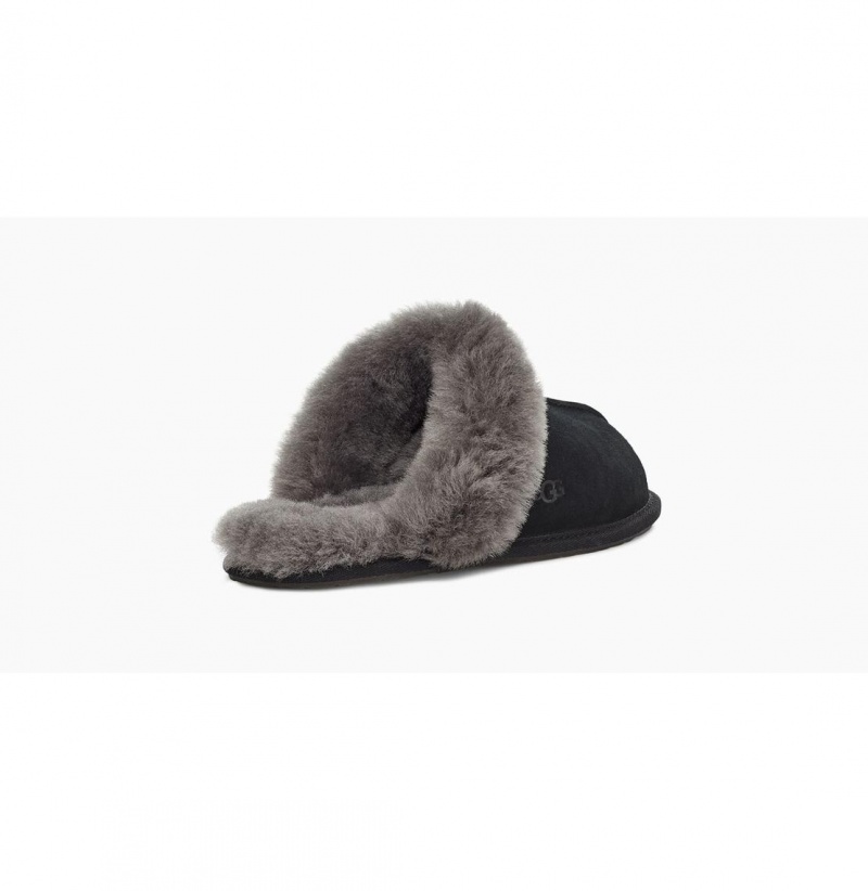 UGG Scuffette II Papuce Damske Čierne Siva | SK-254KLQGXI