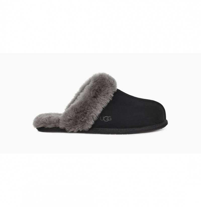UGG Scuffette II Papuce Damske Čierne Siva | SK-254KLQGXI