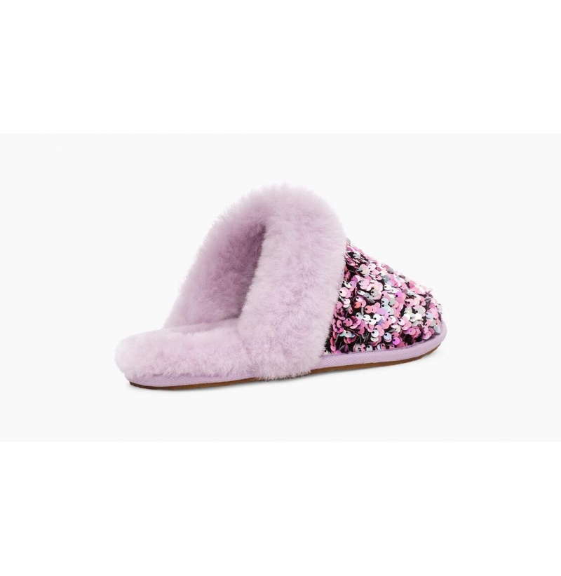 UGG Scuffette II Stellar Sequin Papuce Damske Ruzove Kvetinové | SK-137MOCXGI