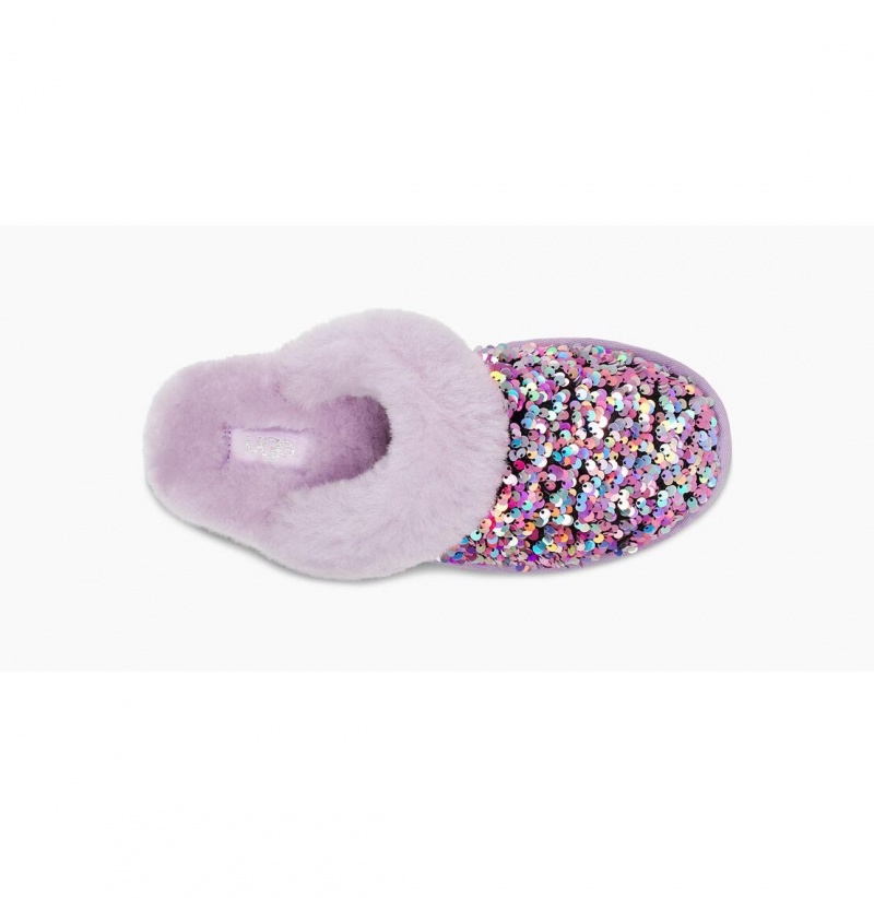 UGG Scuffette II Stellar Sequin Papuce Damske Ruzove Kvetinové | SK-137MOCXGI