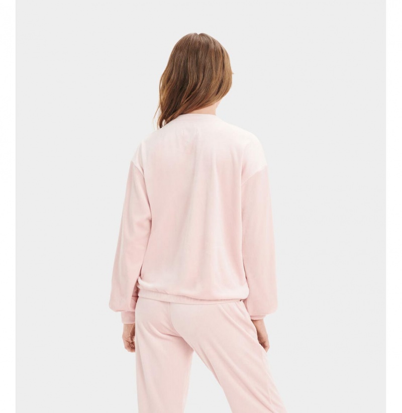 UGG Shanara Crewneck Mikina Damske Ruzove | SK-172LVUCTG