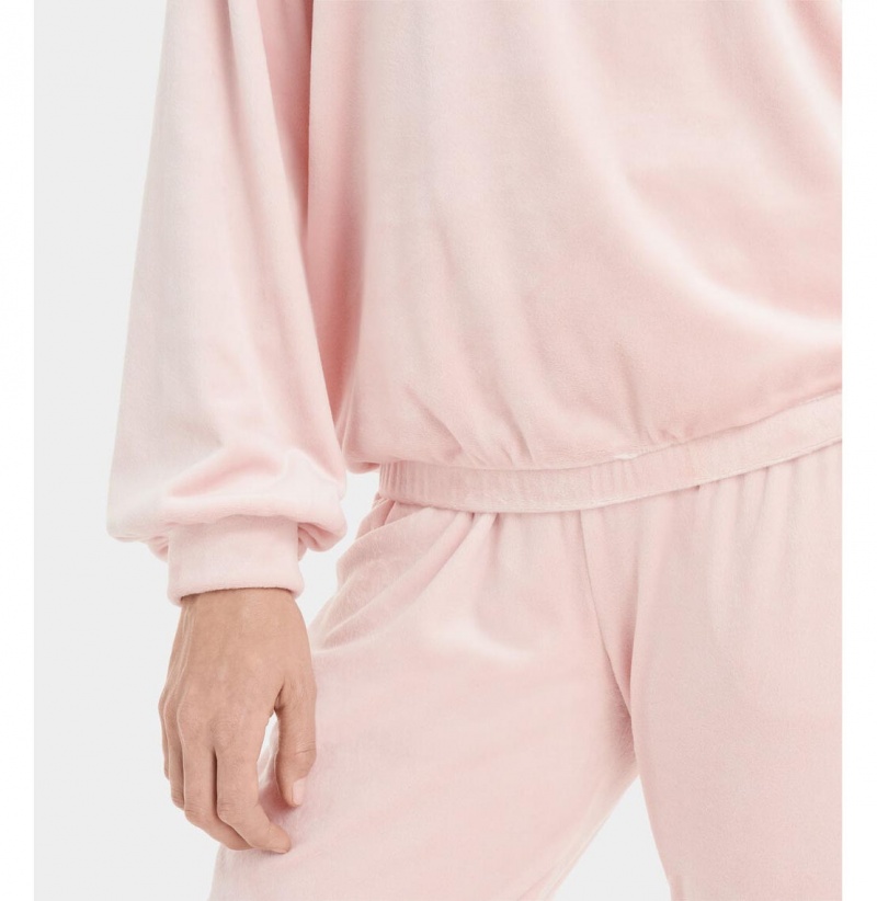 UGG Shanara Crewneck Mikina Damske Ruzove | SK-172LVUCTG
