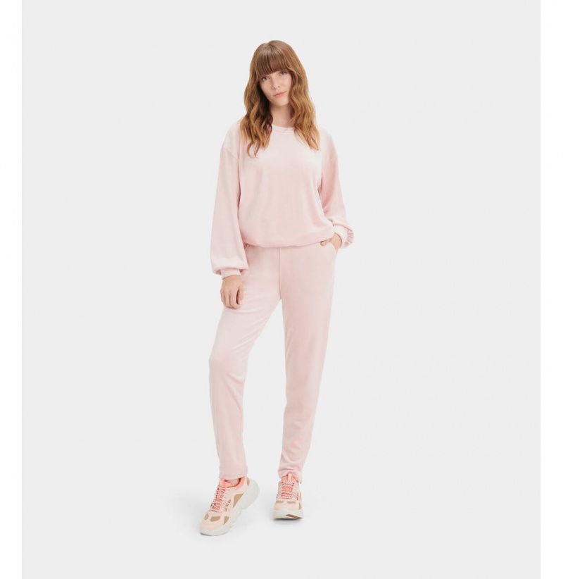 UGG Shanara Crewneck Mikina Damske Ruzove | SK-172LVUCTG