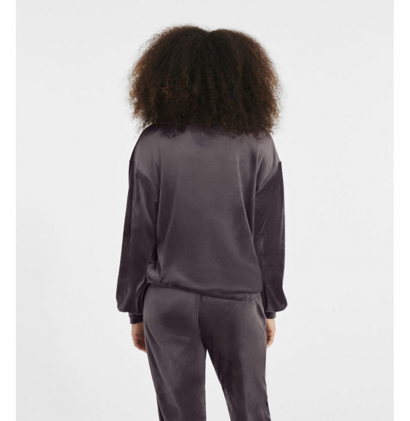 UGG Shanara Crewneck Mikina Damske Siva | SK-456FQYDRU