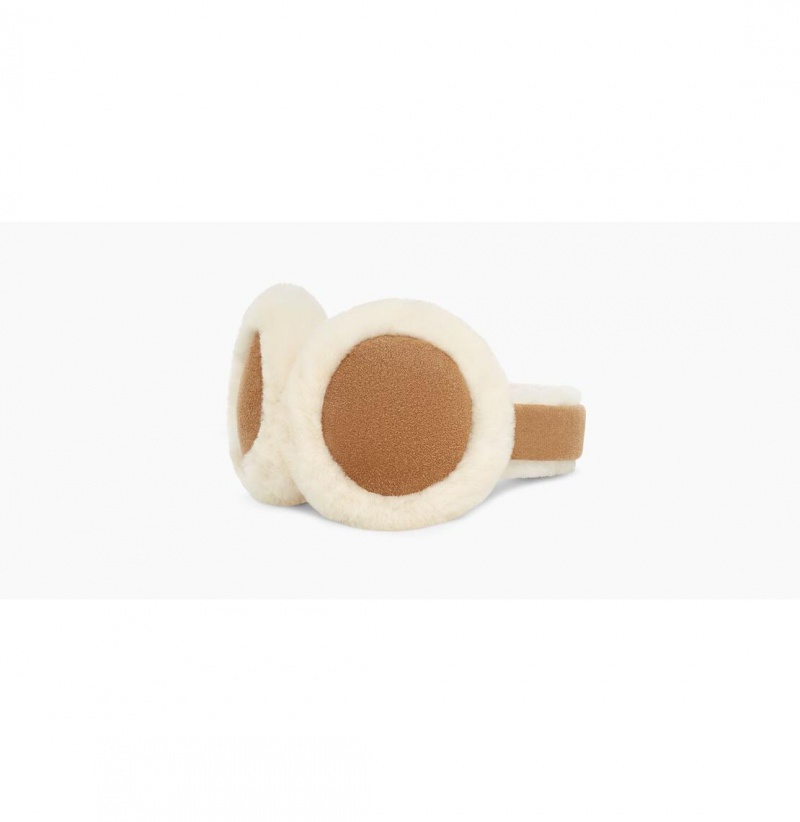 UGG Sheepskin Bluetooth Chrániče Sluchu Damske Hnede | SK-126JFUZPY
