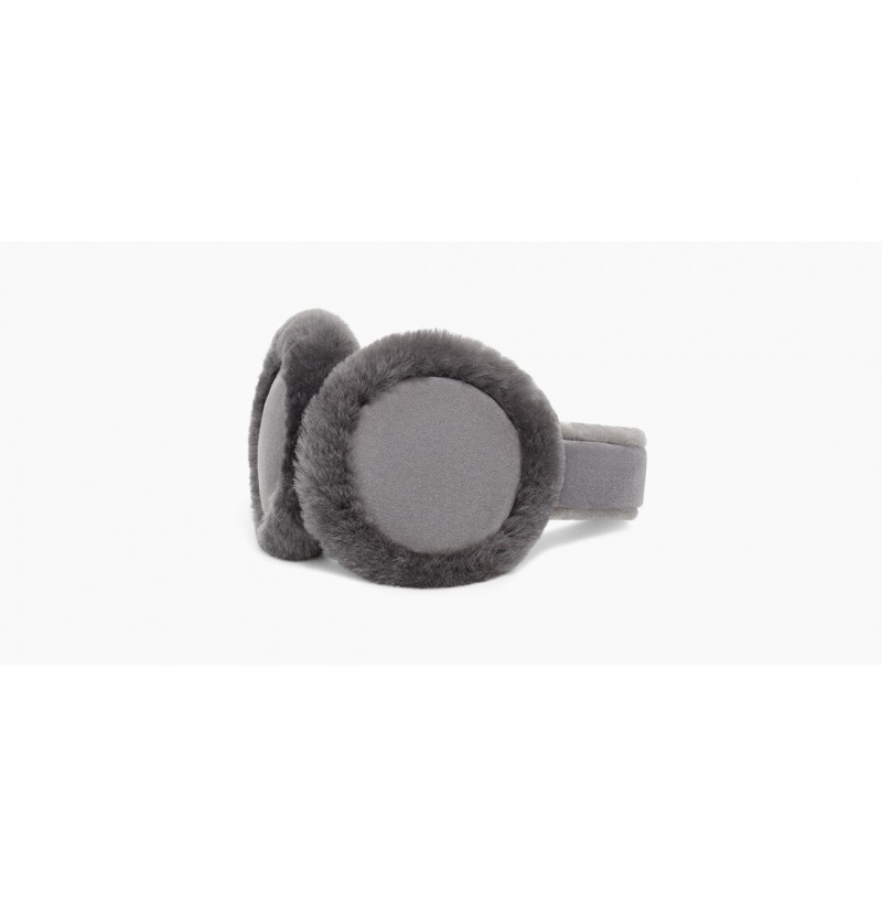 UGG Sheepskin Bluetooth Chrániče Sluchu Damske Tmavo Siva | SK-098EFUGLT