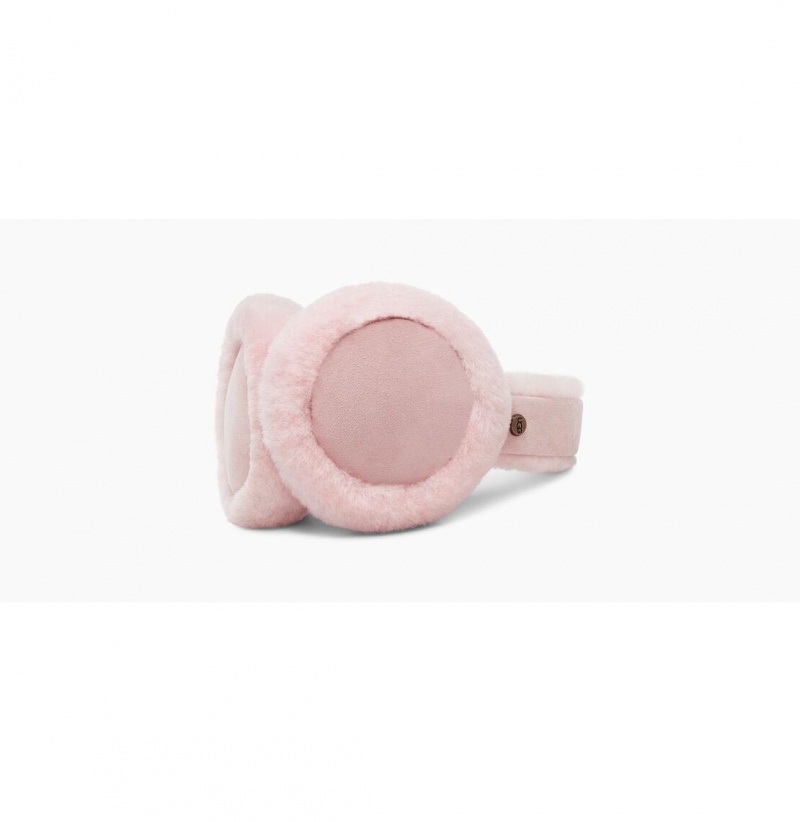 UGG Sheepskin Bluetooth Chrániče Sluchu Damske Ruzove | SK-340WFMCNS