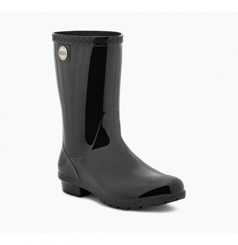 UGG Sienna Gumaky Damske Čierne | SK-097DSWPXJ