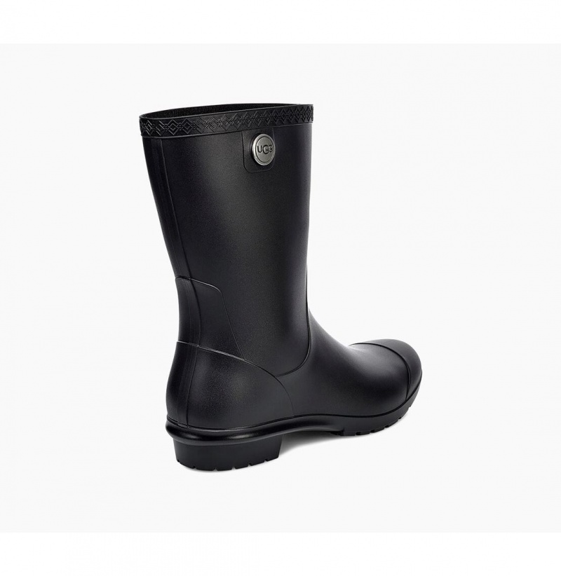 UGG Sienna Matte Gumaky Damske Čierne | SK-570ZMCSVT