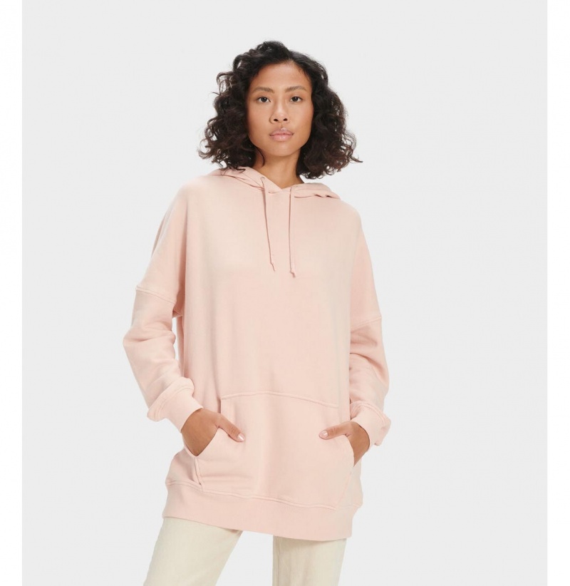 UGG Simone Boyfriend Mikina s Kapucnou Damske Ruzove | SK-360FMSECT