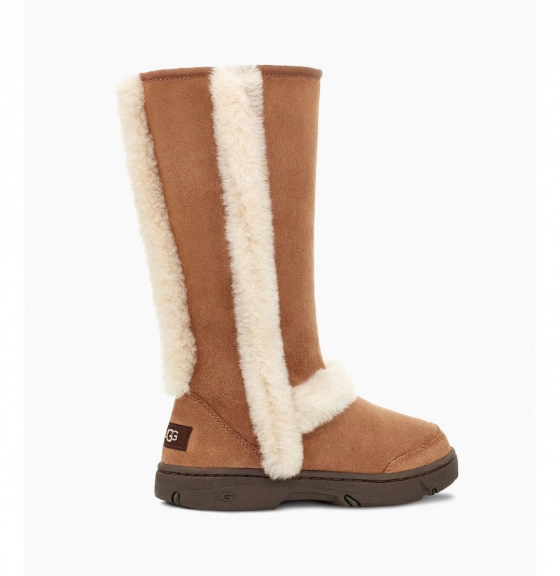 UGG Sunburst Vysoke Cizmy Damske Hnede | SK-679CNLSPW