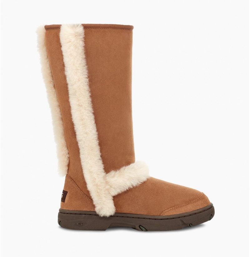 UGG Sunburst Vysoke Cizmy Damske Hnede | SK-679CNLSPW