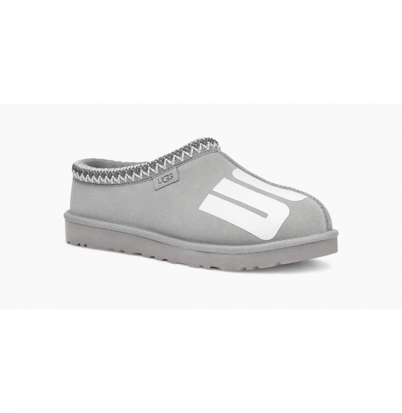 UGG Tasman Chopd Papuce Panske Siva Biele | SK-341WMKNPJ