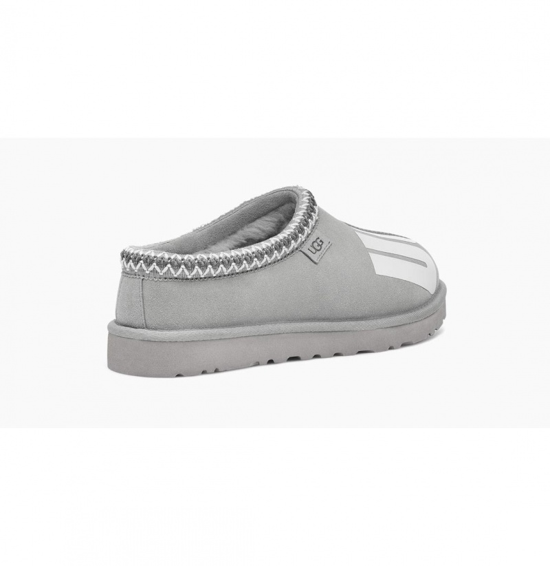 UGG Tasman Chopd Papuce Panske Siva Biele | SK-341WMKNPJ