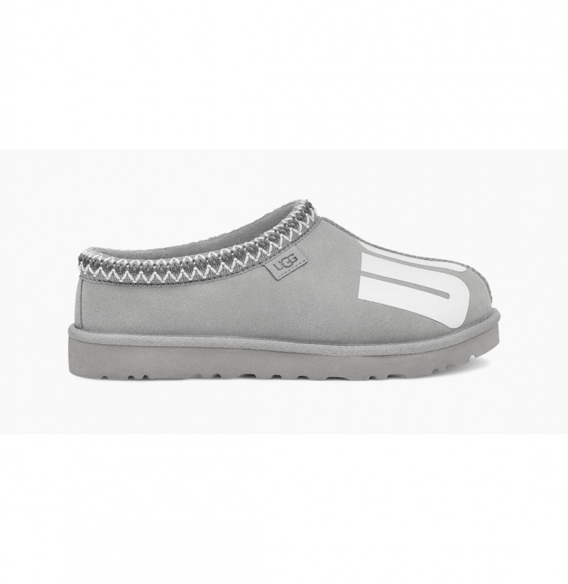 UGG Tasman Chopd Papuce Panske Siva Biele | SK-341WMKNPJ