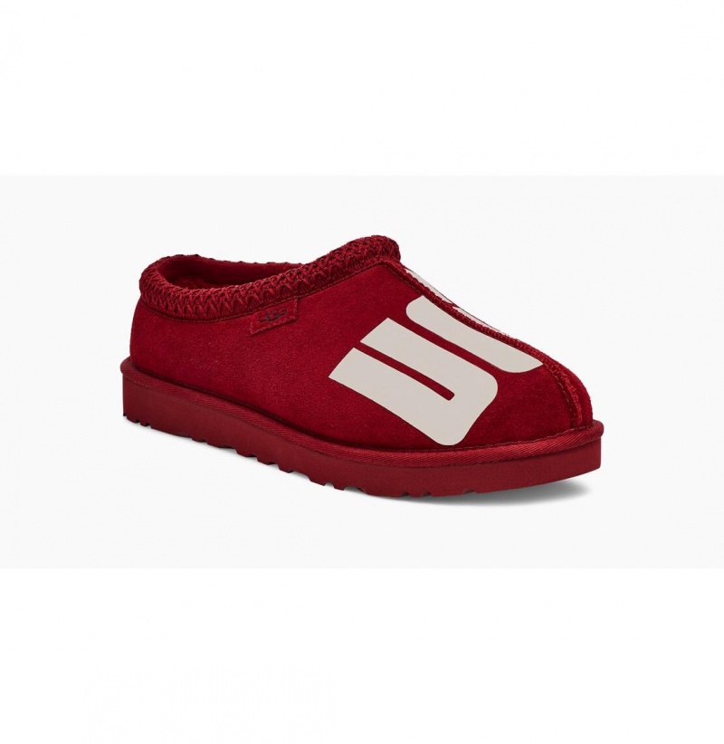 UGG Tasman Chopd Papuce Panske Červené | SK-852CVTXUN