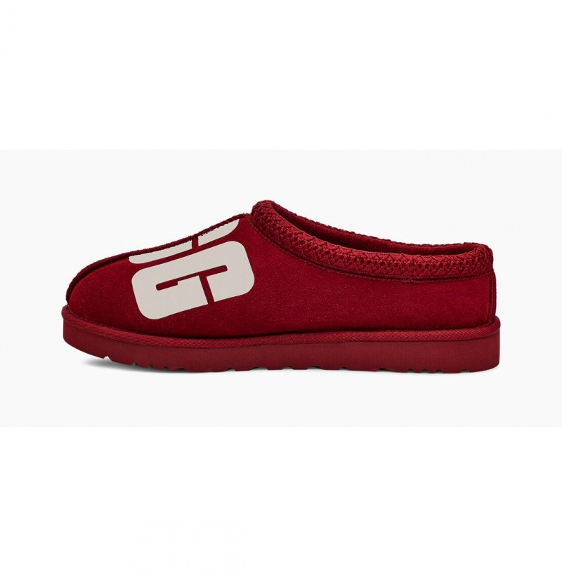 UGG Tasman Chopd Papuce Panske Červené | SK-852CVTXUN