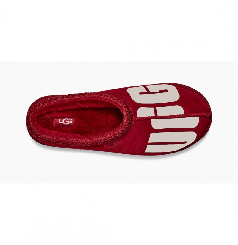 UGG Tasman Chopd Papuce Panske Červené | SK-852CVTXUN