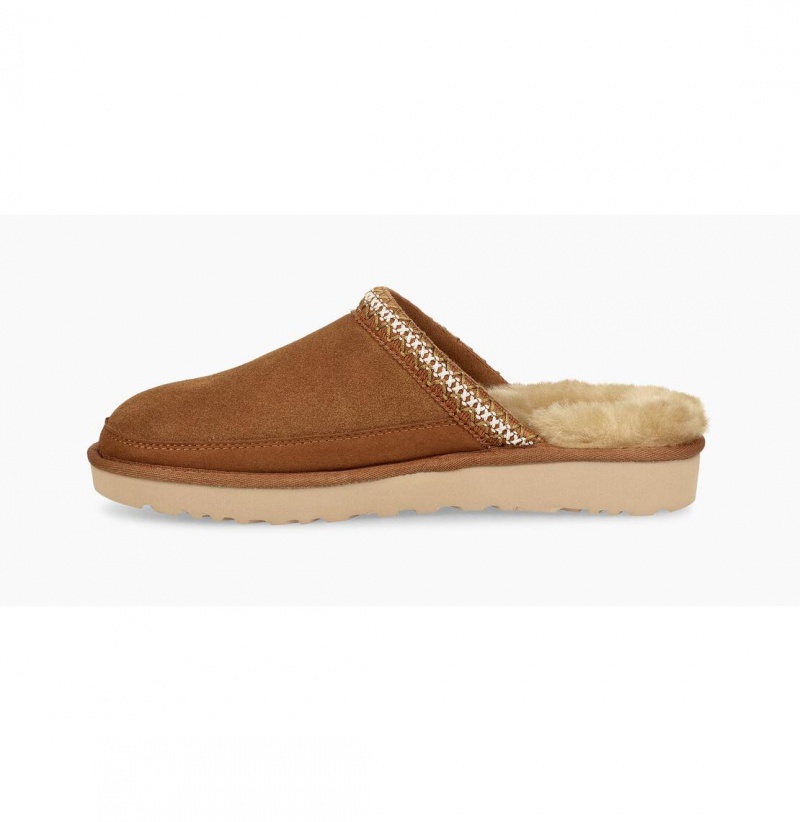 UGG Tasman Slip-On Papuce Panske Hnede | SK-057XTRIZH
