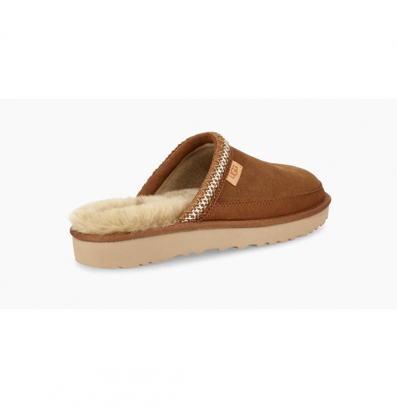 UGG Tasman Slip-On Papuce Panske Hnede | SK-057XTRIZH