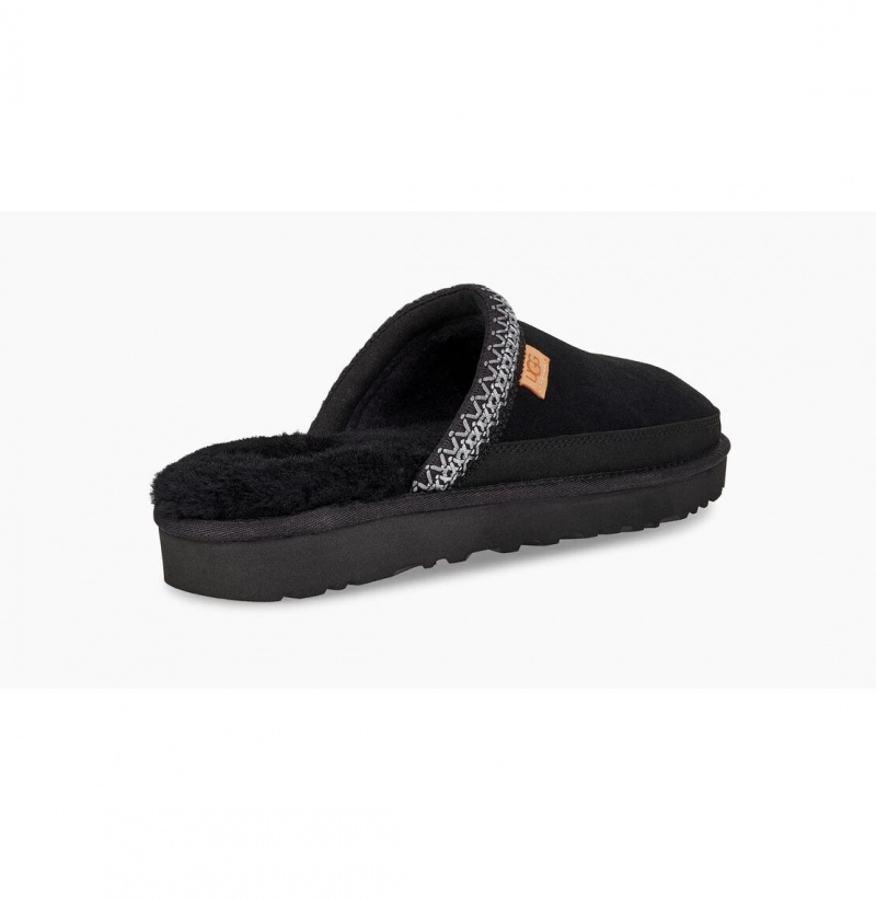UGG Tasman Slip-On Papuce Panske Čierne | SK-874XZFSJY