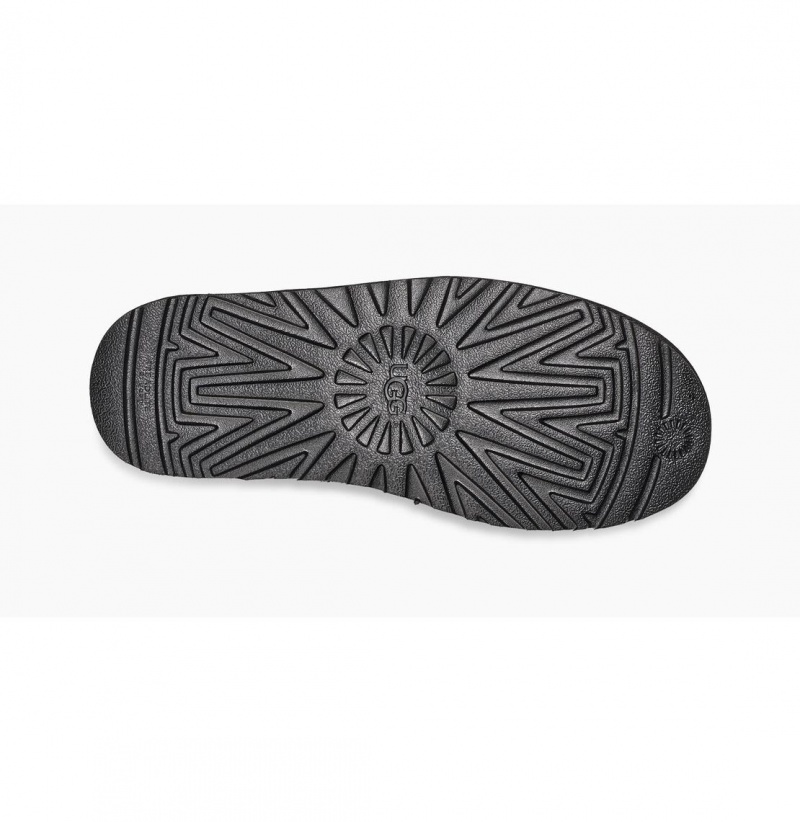 UGG Tasman Slip-On Papuce Panske Čierne | SK-874XZFSJY