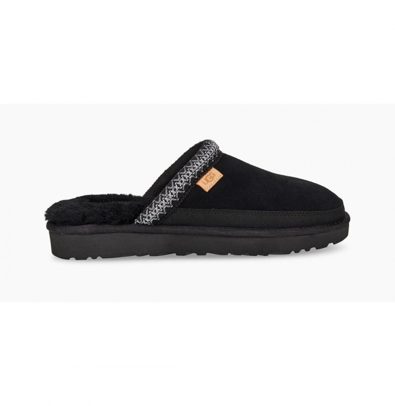 UGG Tasman Slip-On Papuce Panske Čierne | SK-874XZFSJY
