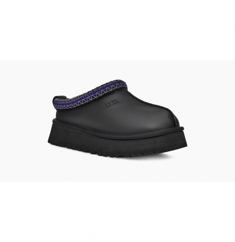 UGG Tazz Ultra Matte Platforme Papuce Damske Čierne | SK-562MBWYOH