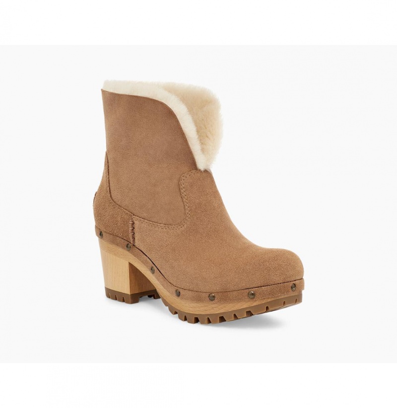 UGG Thebes Drevaky Damske Hnede | SK-308KBDJIV