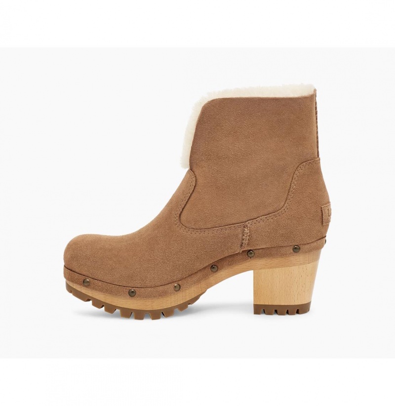 UGG Thebes Drevaky Damske Hnede | SK-308KBDJIV