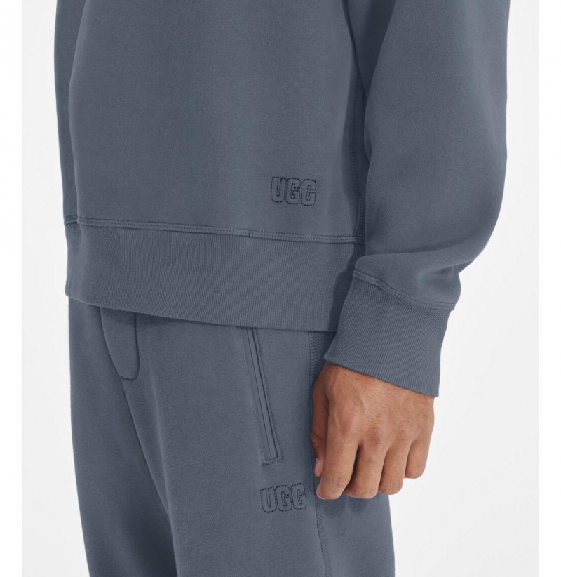 UGG Topher Crewneck Mikina s Kapucnou Panske Modre | SK-186PYCFND