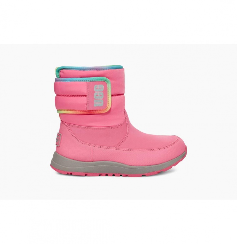UGG Toty Weather Rainbow Snehule Detske Ruzove Ruzove Viacfarebný | SK-312CSVAWU