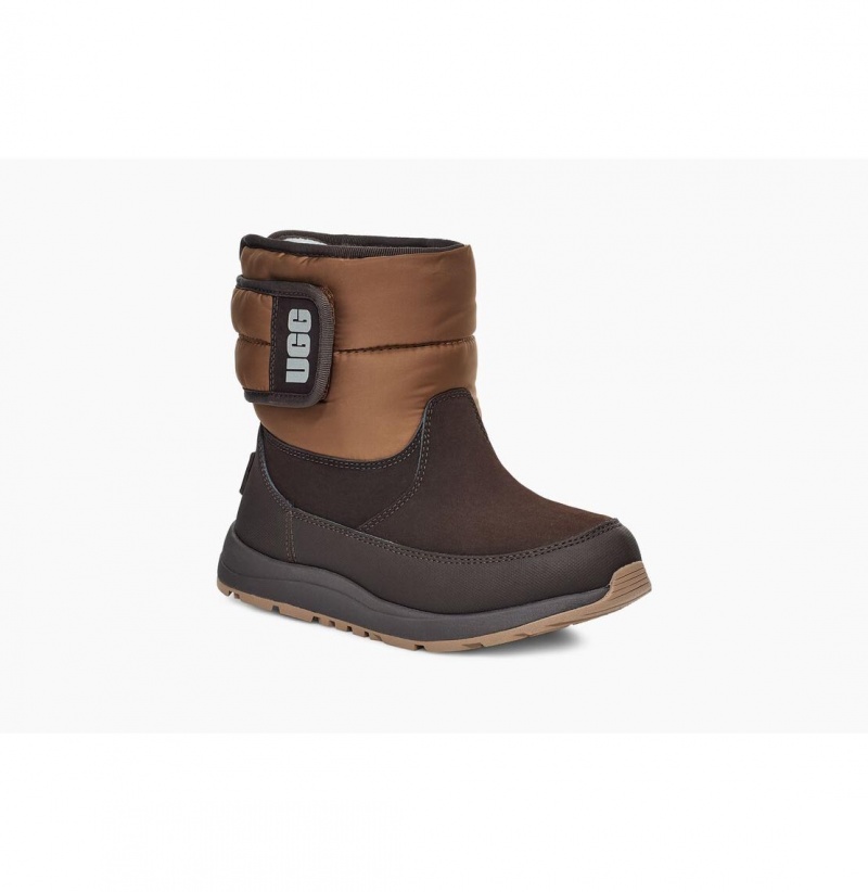 UGG Toty Weather Snehule Detske Hnede | SK-792BESPZQ