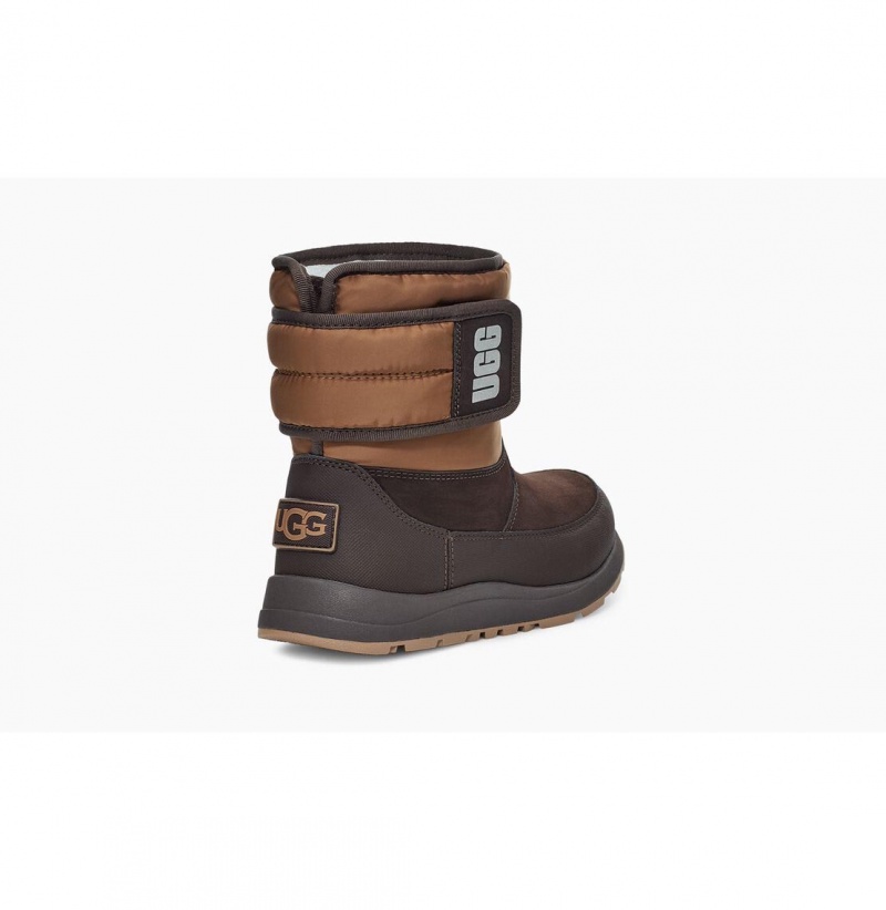 UGG Toty Weather Snehule Detske Hnede | SK-792BESPZQ
