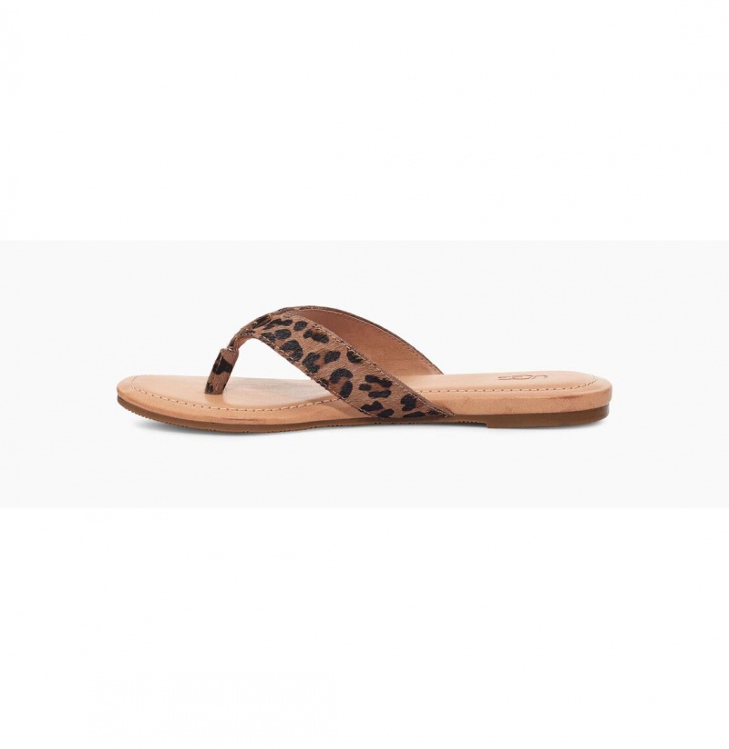 UGG Tuolumne Leopard Slapky Damske Hnede | SK-654QXEWJH