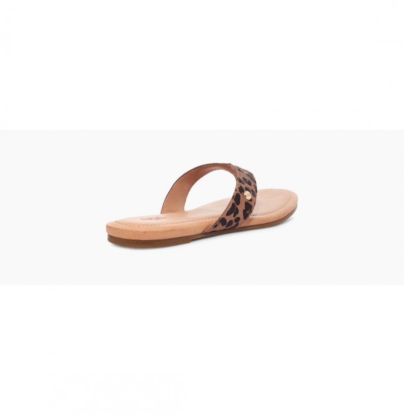 UGG Tuolumne Leopard Slapky Damske Hnede | SK-654QXEWJH