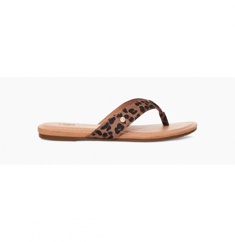UGG Tuolumne Leopard Slapky Damske Hnede | SK-654QXEWJH