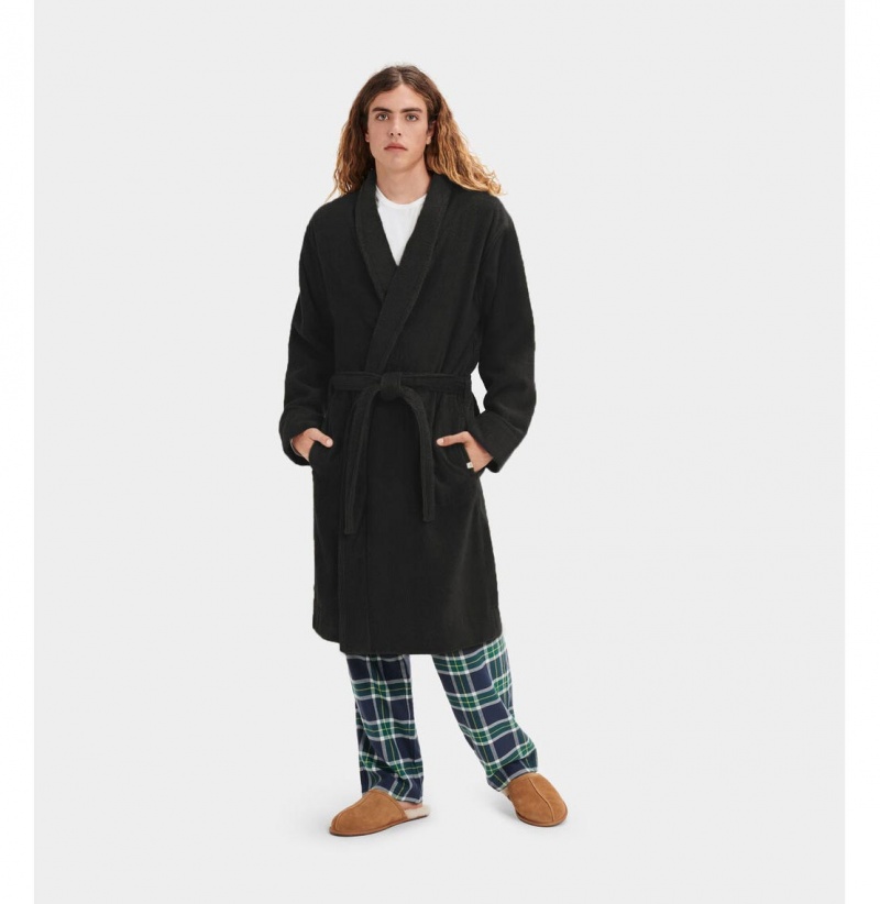 UGG Turner Terry Župan Panske Čierne | SK-269TWIKLB