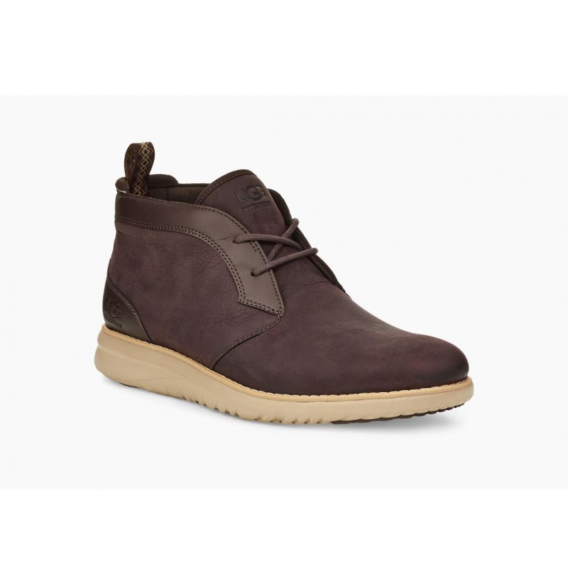 UGG Union Chukka Topanky Panske Bordove | SK-124TFWVHA