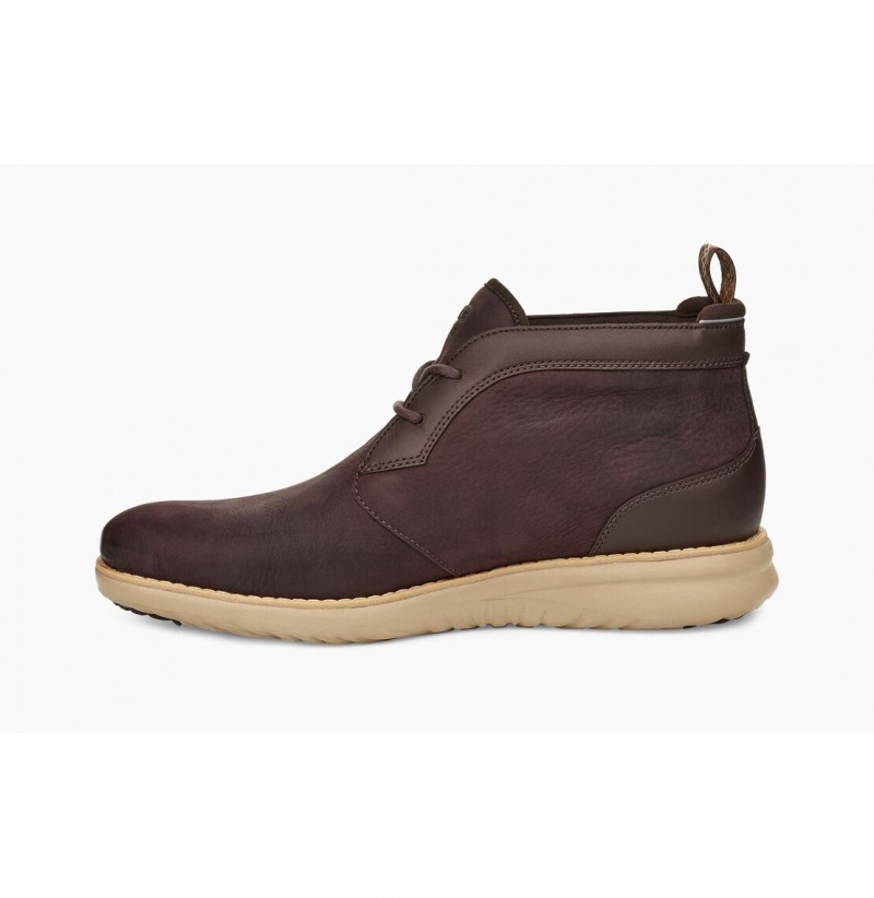 UGG Union Chukka Topanky Panske Bordove | SK-124TFWVHA